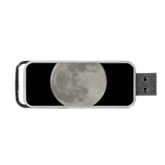 Close To The Full Moon Portable Usb Flash (one Side) by picsaspassion