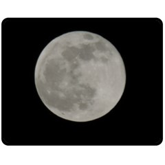 Close To The Full Moon Double Sided Fleece Blanket (medium) 