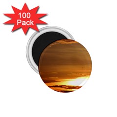 Summer Sunset 1 75  Magnets (100 Pack)  by picsaspassion