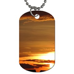 Summer Sunset Dog Tag (two Sides) by picsaspassion