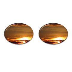 Summer Sunset Cufflinks (oval) by picsaspassion