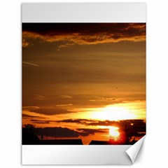 Summer Sunset Canvas 12  X 16   by picsaspassion