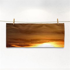 Summer Sunset Hand Towel by picsaspassion