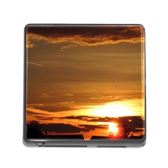 Summer Sunset Memory Card Reader (square) by picsaspassion