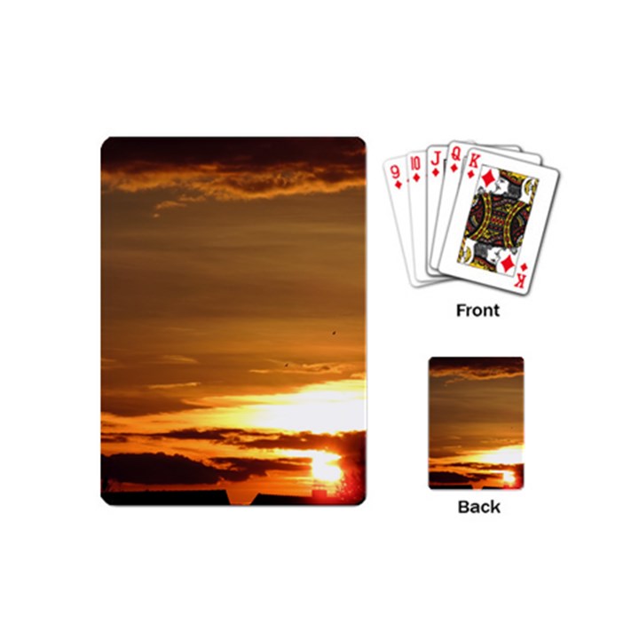 Summer Sunset Playing Cards (Mini) 