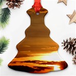 Summer Sunset Christmas Tree Ornament (2 Sides) Front