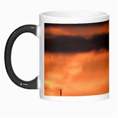 Tree Branches And Sunset Morph Mugs by picsaspassion