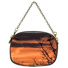 Tree Branches And Sunset Chain Purses (one Side)  by picsaspassion