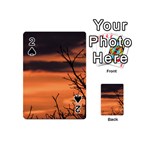 Tree branches and sunset Playing Cards 54 (Mini)  Front - Spade2