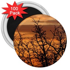 Colorful Sunset 3  Magnets (100 Pack) by picsaspassion