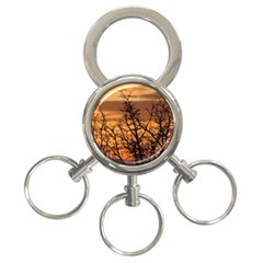 Colorful Sunset 3-ring Key Chains by picsaspassion