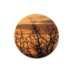 Colorful Sunset Magnet 3  (round) by picsaspassion