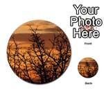 Colorful Sunset Multi-purpose Cards (Round)  Front 1