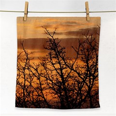 Colorful Sunset Face Towel by picsaspassion