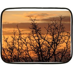 Colorful Sunset Fleece Blanket (mini) by picsaspassion