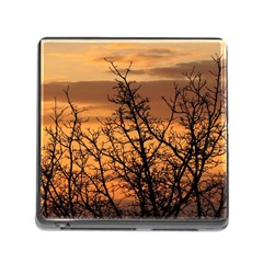 Colorful Sunset Memory Card Reader (square) by picsaspassion