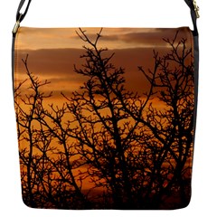 Colorful Sunset Flap Messenger Bag (s) by picsaspassion