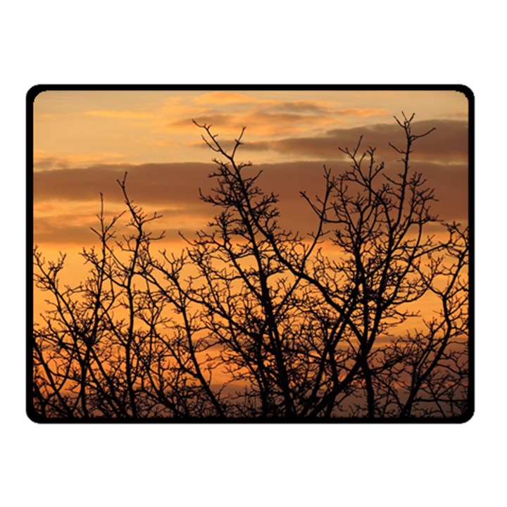 Colorful Sunset Double Sided Fleece Blanket (Small) 