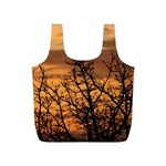 Colorful Sunset Full Print Recycle Bags (S)  Back