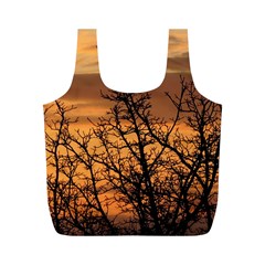 Colorful Sunset Full Print Recycle Bags (m)  by picsaspassion