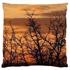 Colorful Sunset Standard Flano Cushion Case (two Sides) by picsaspassion