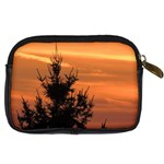 Christmas tree and sunset Digital Camera Cases Back