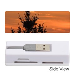 Christmas Tree And Sunset Memory Card Reader (stick)  by picsaspassion