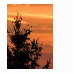 Christmas Tree And Sunset Large Garden Flag (two Sides)