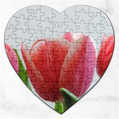 Red Tulips Jigsaw Puzzle (heart) by picsaspassion