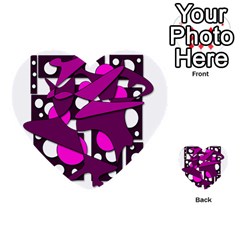 Something Purple Multi-purpose Cards (heart) 