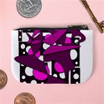 Something purple Mini Coin Purses Back