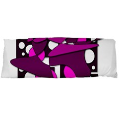 Something Purple Body Pillow Case Dakimakura (two Sides) by Valentinaart