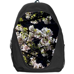 Blooming Japanese Cherry Flowers Backpack Bag by picsaspassion