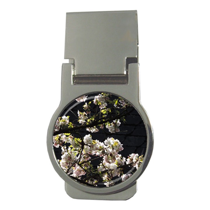 Japanese cherry flower Money Clips (Round) 