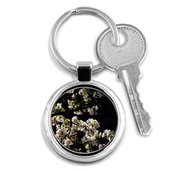 Japanese Cherry Flower Key Chains (round)  by picsaspassion