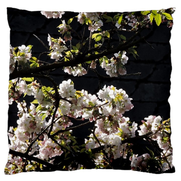 Japanese cherry flower Large Cushion Case (Two Sides)