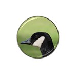 Goose bird in nature Hat Clip Ball Marker Front