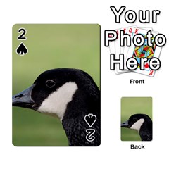 Goose Bird In Nature Playing Cards 54 Designs 