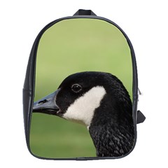 Goose Bird In Nature School Bags(large)  by picsaspassion