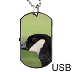 Goose bird in nature Dog Tag USB Flash (One Side) Front