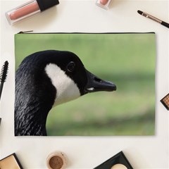 Goose, Black And White Cosmetic Bag (xl) by picsaspassion