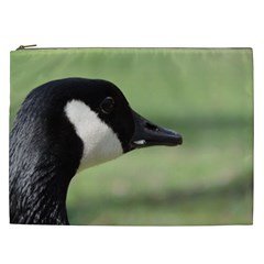 Goose, Black And White Cosmetic Bag (xxl)  by picsaspassion