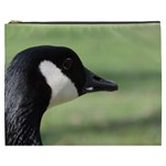 Goose, black and white Cosmetic Bag (XXXL)  Front