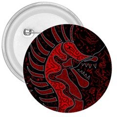 Red Dragon 3  Buttons by Valentinaart