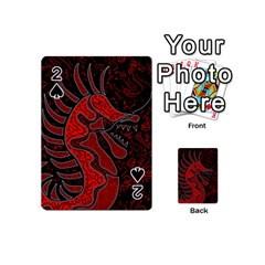 Red Dragon Playing Cards 54 (mini)  by Valentinaart