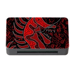 Red Dragon Memory Card Reader With Cf by Valentinaart