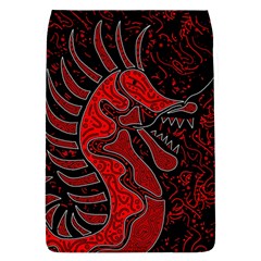 Red Dragon Flap Covers (l)  by Valentinaart