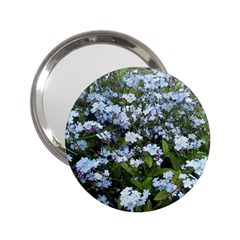 Blue Forget-me-not Flowers 2 25  Handbag Mirrors by picsaspassion