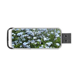 Blue Forget-me-not Flowers Portable Usb Flash (two Sides)