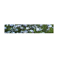 Blue Forget-me-not Flowers Flano Scarf (mini)